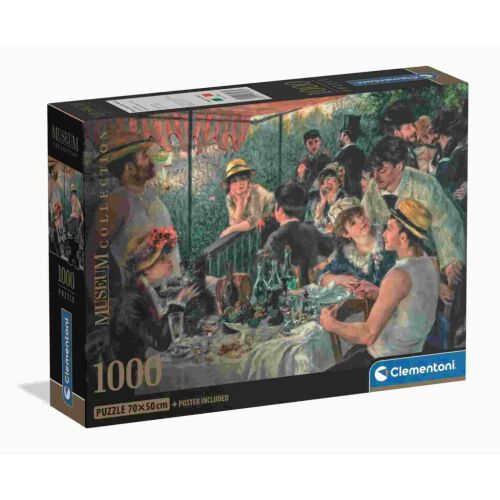Művészet A csónakázó társaság ebédje Renoir 1000 db-os Compact puzzle Clementoni 174343888 