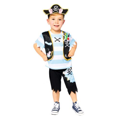 Peppa malac Pirate jelmez 1-2 év