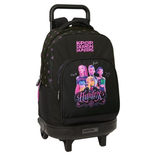 K-pop Démonvadászok Negra prémium gurulós iskolatáska, táska 45 cm 174346729 - Iskolatáska