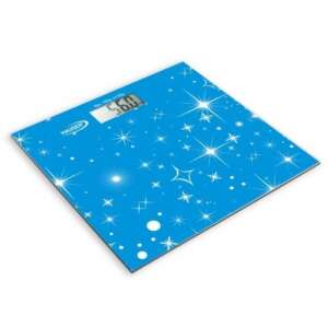 Hauser DPS-204B digitale Badezimmerwaage mit blauem Sternenmuster - Hauser