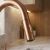 Perlátoros fej konyhai csaptelephez REA Fresh Brush Copper 180836111
