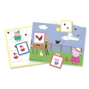 Puzzle ferma Peppa Pig, joc de potrivire pentru copii, 24x17 cm - Puzzle 3D & Puzzle cu burete