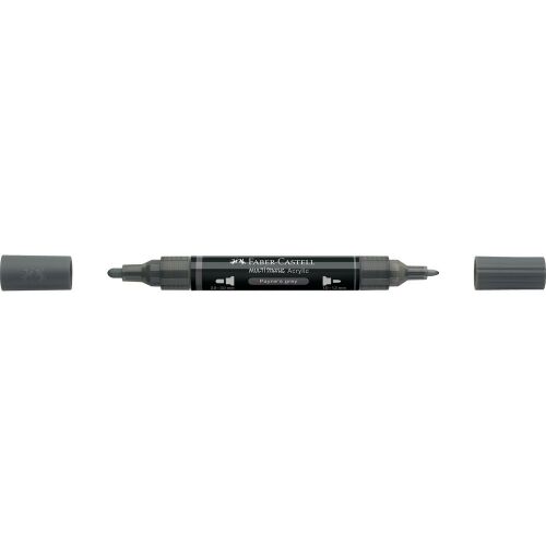 Akril marker kétvégű MULTIMARK 181 Faber-Castell Payne-szürke 172582957 - Akril marker