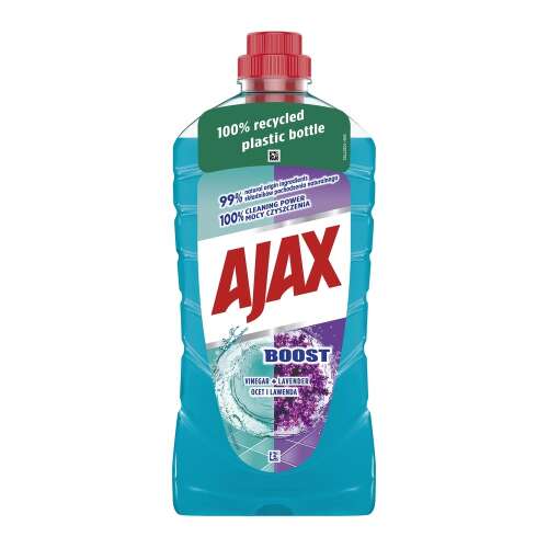 Ajax Boost Oțet și Lavandă Detergent Multifuncțional, 1 Litru