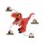 T-Rex Jr. Jucărie Interactivă Dinozaur Mers - Roșu
