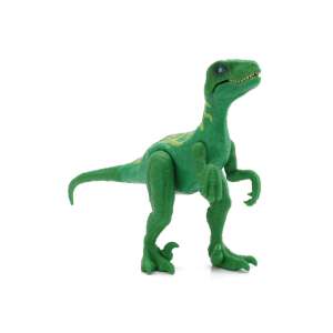 Hračka dinosaurus Velociraptor, zelená, interaktívny, ryčí a chodí - Nonbrand Interaktívne detské hračky