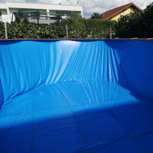 Pontaqua Swirl ovális medence belső fólia 5,5 x 3,7 x 1,2 m, 0,325 mm vastag - Medence belső fólia