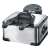 Hauser DFS-430 double deep fryer, 2000W, black and silver