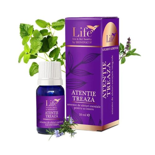 Attentie Treaza - Illóolajok keveréke belső használatra, 10 ml 172677357 - Illóolaj