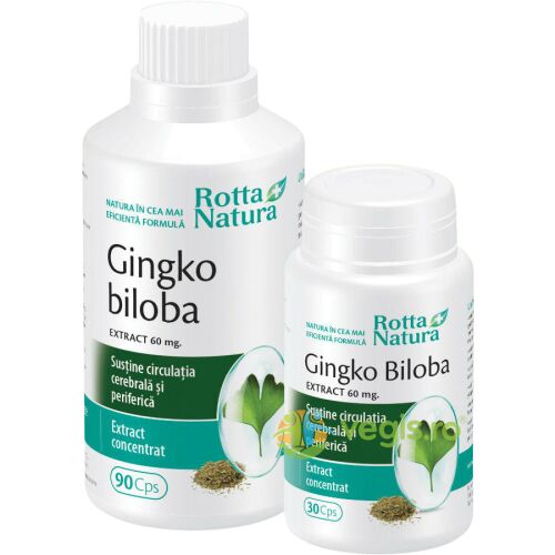 Ginkgo Biloba Extract Package 60mg 90cps+30cps 172678006 - Egészségügyi eszköz