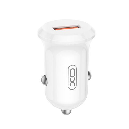 XO CC68 autós töltő USB aljzat 18W, PD gyorstöltő, FEHÉR 172689674 - Jármű és alkatrész