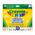 Crayola - Lemosható Filctoll - 12 db - Tompa Hegy 93286655