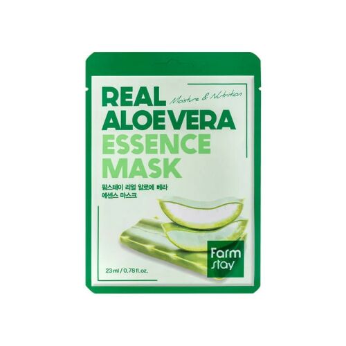 FARMSTAY VISIBLE DIFFERENCE MASK SHEET ALOE 172691561 - Bőrápoló maszk és pakolás