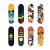 Różne fingerboardy Tech Deck z różnymi grafikami