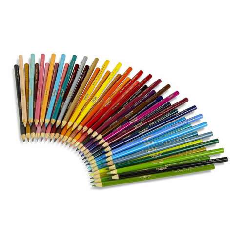Crayola 50 Buntstifte Set ausgepackt