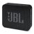 JBL GO Essential Black Portable Bluetooth Speaker Angled View