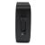 JBL GO Essential black portable speaker side view with charging port