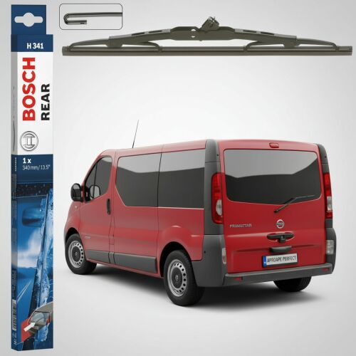 Ablaktörlő lapát Nissan Primastar Van (X83) 2001–2014, Bosch Twin H341 172746217 - ‪Ablaktörlő lapát