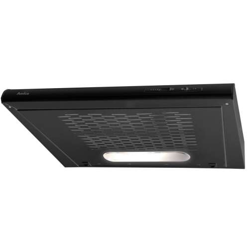 Amica OSC6212B 60 cm schwarze Dunstabzugshaube mit LED-Beleuchtung
