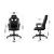 Huzaro Power 2.5 Grey Mesh Gaming Chair size chart