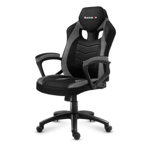 Huzaro Power 2.5 Grey Mesh Gaming Chair with breathable fabric