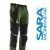 Sara Cottonflex deréknadrág - zöld 48 172767872