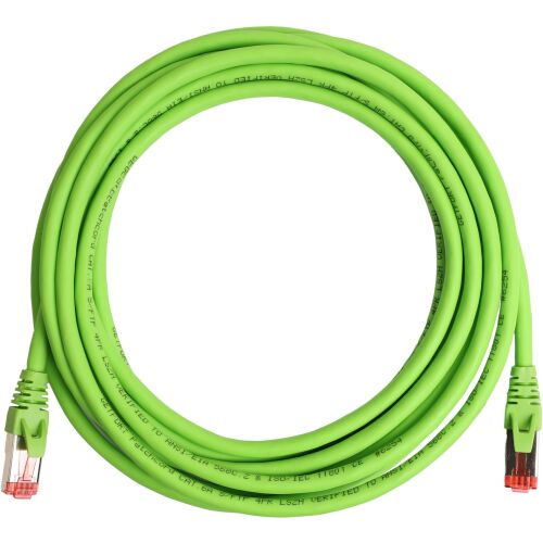 Patchcord sodrott GETFORT CAT.6A S/FTP LSOH 5m zöld 172784872 - Patch kábel