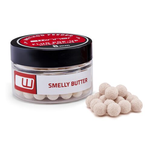 Method/Feder Fluo Pop-Up Micro Boilies 8mm/20g Smelly Butter 172824224 - PopUp