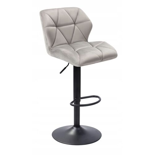 Szék N-62P bársony szürke 172912837 - Bárszék