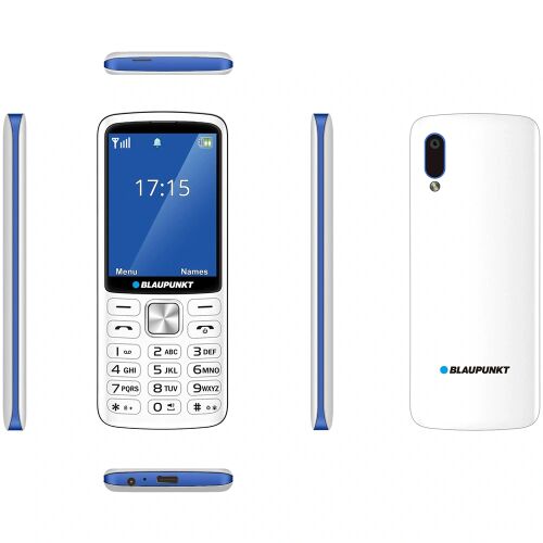Blaupunkt V25 48/128MB 4G Dual SIM Yettel Mobiltelefon - Fehér