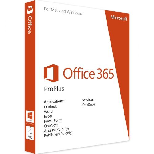 Microsoft 365 Professional Plus Irodai Szoftver Örök Licenc BOX Magyar (1 felhasználó / 5 eszköz) 172919379 - Elektronikus irodai szoftver