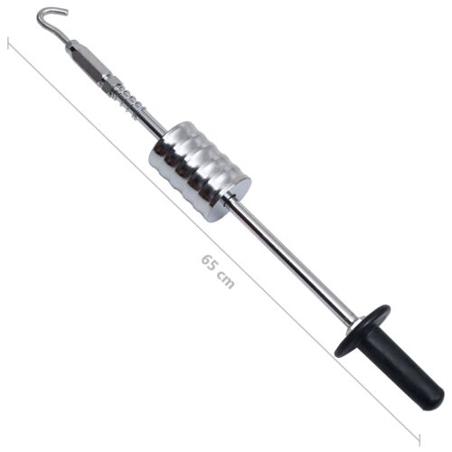 vidaXL csúszókalapács kampóval 65 cm szénacél