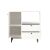 Hanah Home Multi Purpose Cabinet White RE1-W 172974650