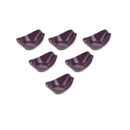 Hermia Kerámia Tál Készlet (6 darabos) Lila ST492006F498A000000MACD100 172975222 - Étkészlet