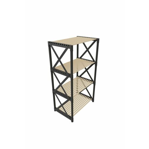 Hanah Home Többcélú polc Fekete Pls Room 4 - Fekete 172975640 - Bútor