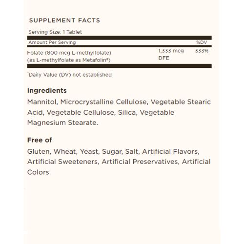 Folsav 1,333 mcg DFE (metafolin® 800 mcg) 100 tabletta 173003230 - Vitamin
