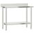 vidaXL rozsdamentes acél konyhai munkaasztal polccal 110 x 55 x 150 cm 173023146