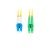 Optikai szálas patch kábel sm lc/apc-lc/upc duplex 3.0mm lszh g657a1 1m sárga 173027290