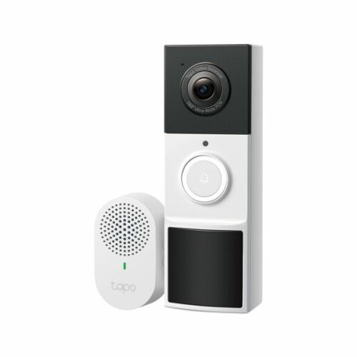 TP-Link Tapo D210 intelligens videocsengettyű (3MP, 2K, WiFi, IR 8m, microSD) 180627384 - Biztonság