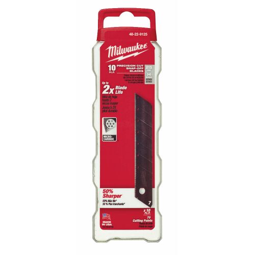 Milwaukee törhető penge 25 mm 10 db/cs 173034406 - Tapétavágó penge
