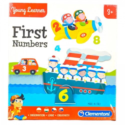Első számok Young&Learner oktatójáték Clementoni 173037262 - Fejlesztő játék ovisoknak