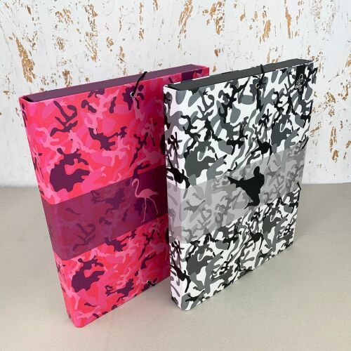 Box A4 aktatáska radír Camouflage TBCA4 173049077 - Füzetbox