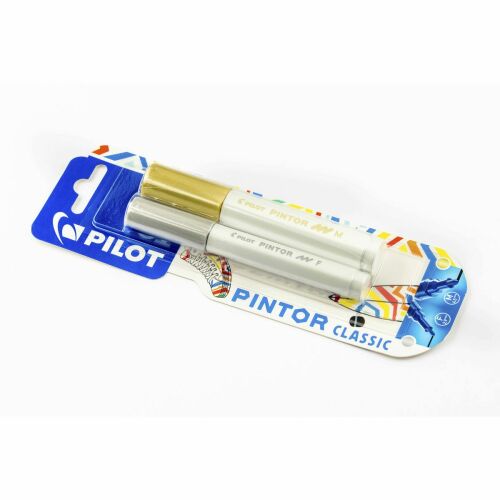 Pintor marker ezüst F, arany M 2db PILOT 173051468 - Dekormarker