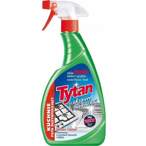 TITÁN MOSÓFOLYADÉK FERTŐTLENÍTŐ KONYHA TITÁN 500G SPRAY 173054970 - Konyha tisztítószer