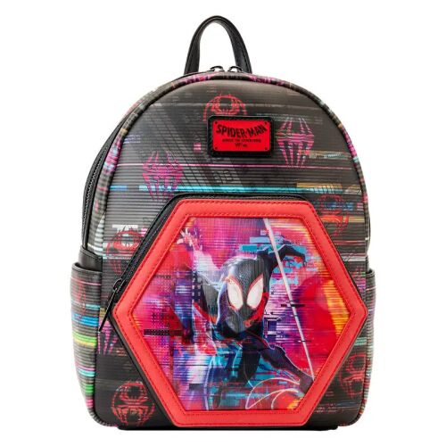 Loungefly Marvel Pókember a Spider-Verse lencsés hátizsákon 27cm 173055251 - Divat és öltözködés