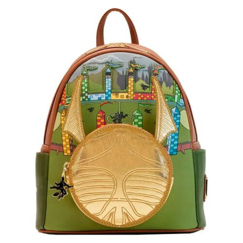 Hátizsák Loungefly Harry Potter Arany Znitch 26cm 173056559 - Bőrönd és táska