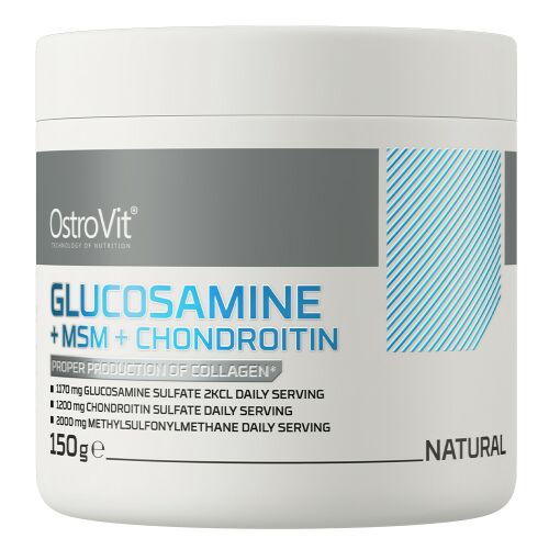 OstroVit Glucosamine + MSM + Chondroitin 150 g Natural 173057501 