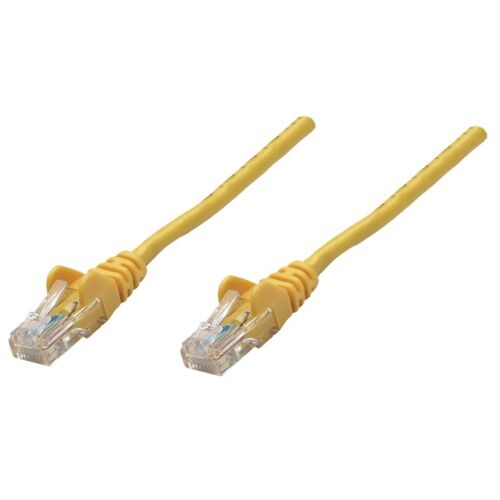 Manhattan 738606 U/UTP Cat6 RJ45 Patch Kábel 15m - Sárga