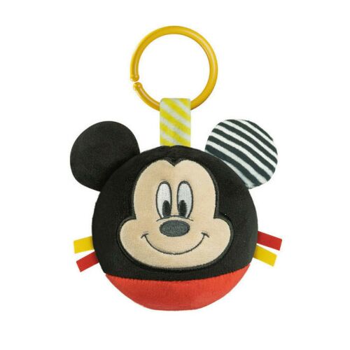 Disney Mickey Round plüss labdafigura, baba csörgő Clementoni 174336713 - Csörgő