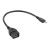 USB kábel aljzat A - micro USB dugó 15cm OTG 173110964
